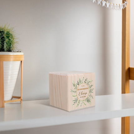 SEO. Spardose aus Holz - Kreis - Linkreich
