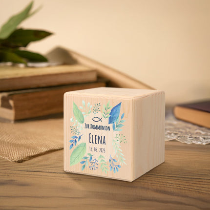 SEO. Spardose aus Holz - Pflanzen - Linkreich
