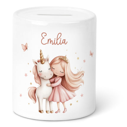SEO. Spardose aus Keramik - Prinzessin - Linkreich