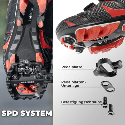 SPD - Klickpedale & Plattformpedale 2 - in - 1 inkl. Cleats 9/16" (Fahrradpedale) kaufen bei Linkreich – Jetzt entdecken!