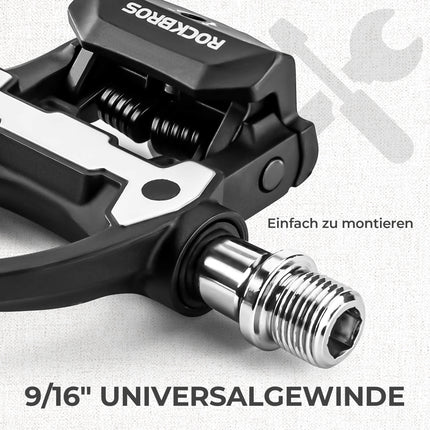 SPD Pedale Einstellbarer Spannung inkl. Cleats für Rennrad Wettkampf (Fahrradpedale) kaufen bei Linkreich – Jetzt entdecken!