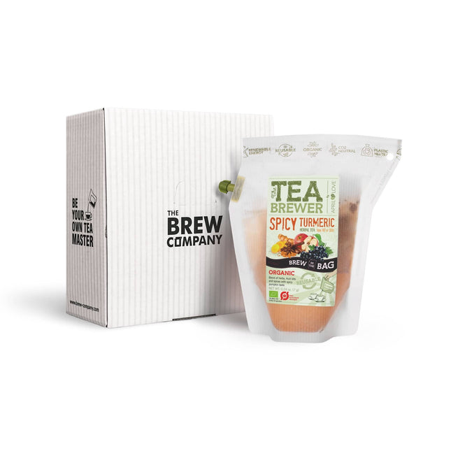 Spicy Turmeric Teabrewer – Kurkuma Tee mit Safran & Kürbis