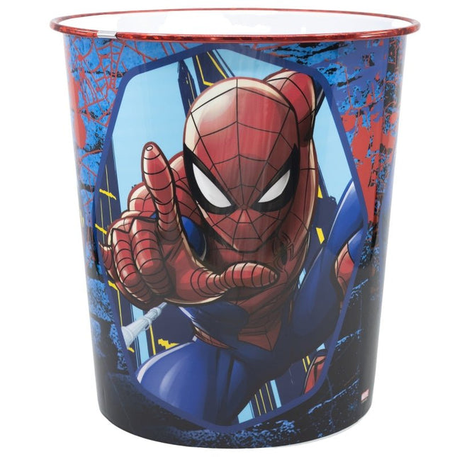 SEO. Spiderman Tisch - Mülleimer Marvel Papierkorb - 10 Liter - Linkreich