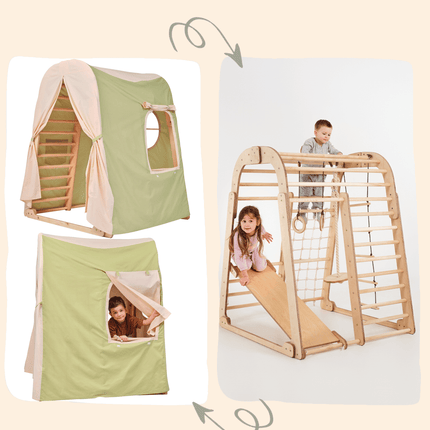 Spielzelt-Abdeckung für Indoor-Holzspielplatz