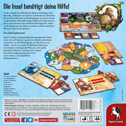 SEO. Spirit Island - Pegasus Expertenspiel deutsch - Linkreich