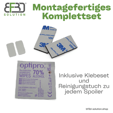 SEO. Spoiler Bausatz für Segway ® Navimow i105, i108, i206 usw. Mähroboter - Tuning - Linkreich