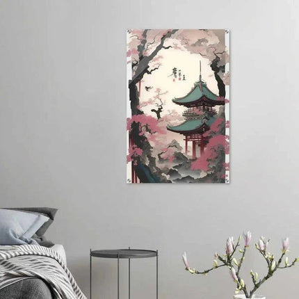 Spring in Japan - Leinwandbild Japanisch (Canvas) kaufen bei Linkreich – Jetzt entdecken!