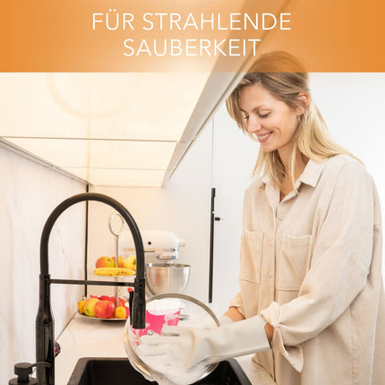 Spülhandschuhe aus Silikon mit Wash Scrubber - Grau (Spülhandschuhe) kaufen bei Linkreich – Jetzt entdecken!