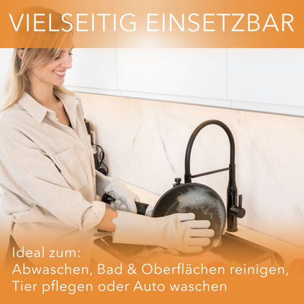 Spülhandschuhe aus Silikon mit Wash Scrubber - Grau (Spülhandschuhe) kaufen bei Linkreich – Jetzt entdecken!