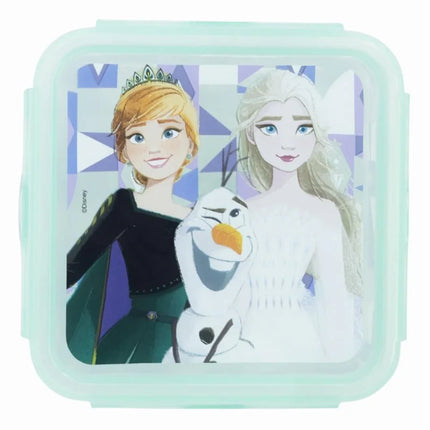 Frozen Luftdichter Behälter - Brotdose Kinder Lunchbox Quadratische Sandwichbox