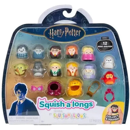Squishmallows Harry Potter Sammelfiguren  – Mini-Squish Figurensatz (17-Pack)