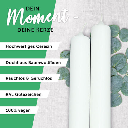 SEO. Stabkerze "Kreuz Blumen" - Kommunion Kerze mit Namen & Datum - Linkreich