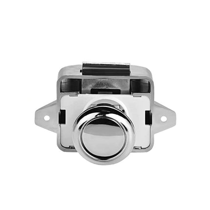 Push Lock Nova | Camper Möbelschloss Standard chrom oder matt silbern