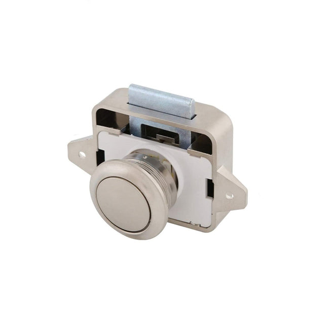 Push Lock Nova | Camper Möbelschloss Standard chrom oder matt silbern