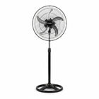 Standventilator 50 cm, 3-in-1, 60W, 5 Metallflügel, Boden- und Tischventilator KUMTEL