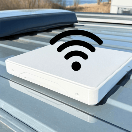 SEO. Starlink Mini Magnet Halterung für Kastenwagen Wohnmobil Dach & Camper Van - Weiß Linkreich