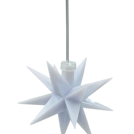 Stern 3D Weihnachtsbeleuchtung Beleuchtung Rot weiß LED Batterie Timer 8 cm (Weihnachtsstern LED) kaufen bei Linkreich – Jetzt entdecken!