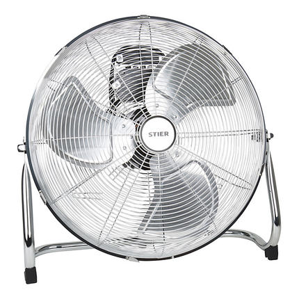 B-Ware Stier Ventilator 145 W Bodenventilator Neigungswinkel Variabel Verstellbar