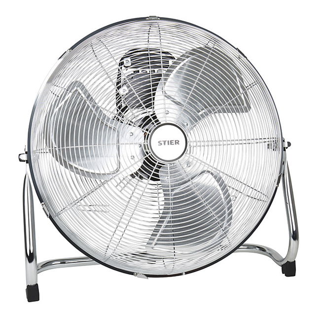 B-Ware Stier Ventilator 145 W Bodenventilator Neigungswinkel Variabel Verstellbar