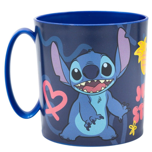 SEO. Stitch Plastiktasse Becher 390ml Tasse für Kinder - Linkreich
