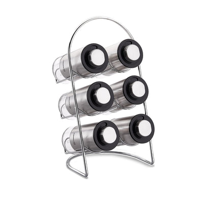 Stora Plus 7 - teiliges Gewürzstreuer - Set – Satin | Hochwertiges Edelstahl - Design (Gewürzaufbewahrung) kaufen bei Linkreich – Jetzt entdecken!