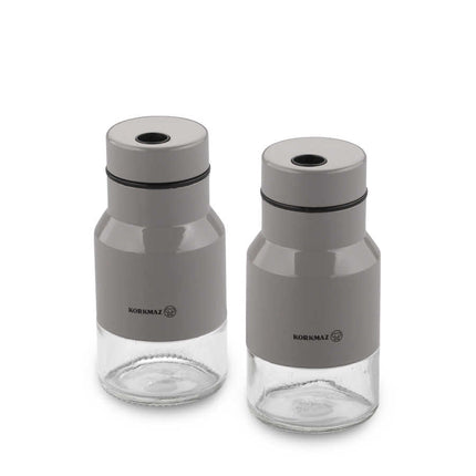 Stora Salz - & Pfefferstreuer - Set – Rundes Design, Beige, stilvoll & funktional (Salz - und Pfefferstreuer) kaufen bei Linkreich – Jetzt entdecken!