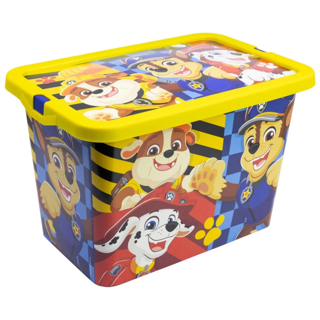 Paw Patrol Aufbewahrungsbox Store Box - 7 Liter Chase Marshall Bubble