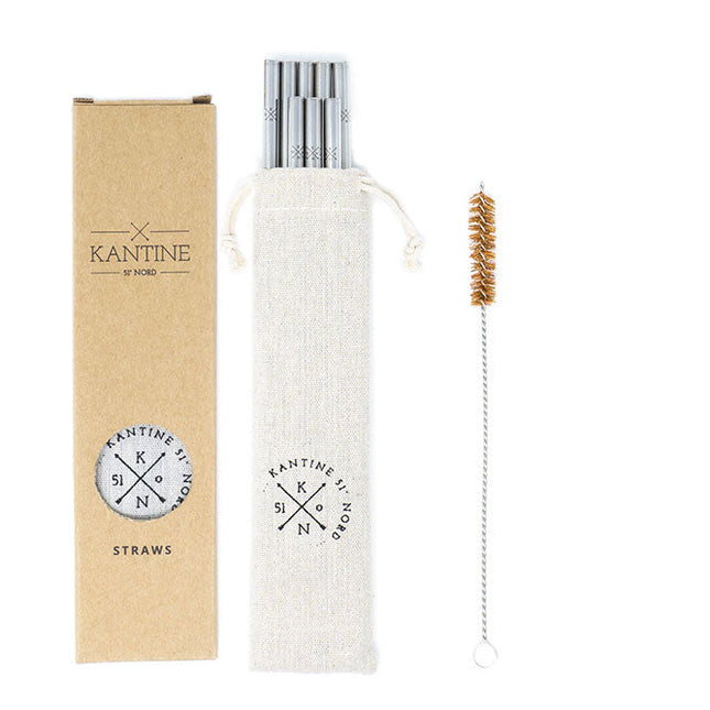 Edelstahl Strohhalme