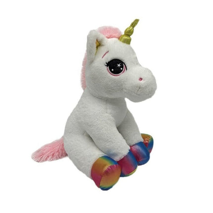SEO. Süßes Einhorn Kuscheltier Regenbogen - 20 cm Plüschtier Stofftier - Linkreich