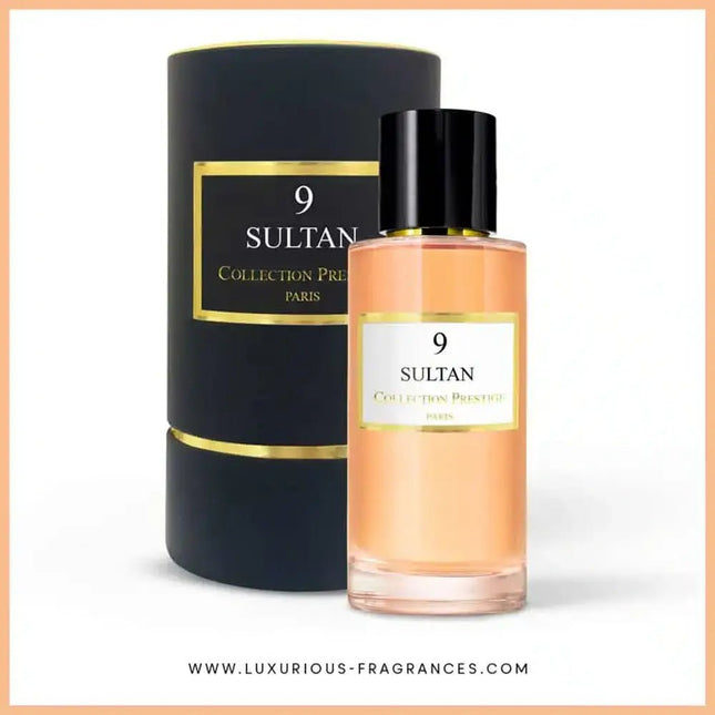 Sultan Prestige 9 Eau de Parfum 50 ml, würziger Herrenduft mit orientalischer Eleganz