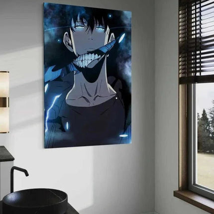 Sung Jinwoo Smile - Solo Leveling - Anime Leinwandbild (Canvas) kaufen bei Linkreich – Jetzt entdecken!