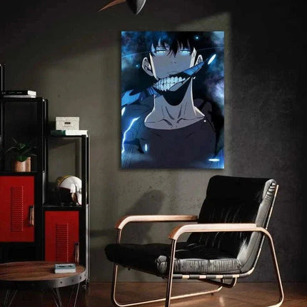 Sung Jinwoo Smile - Solo Leveling - Anime Leinwandbild (Canvas) kaufen bei Linkreich – Jetzt entdecken!