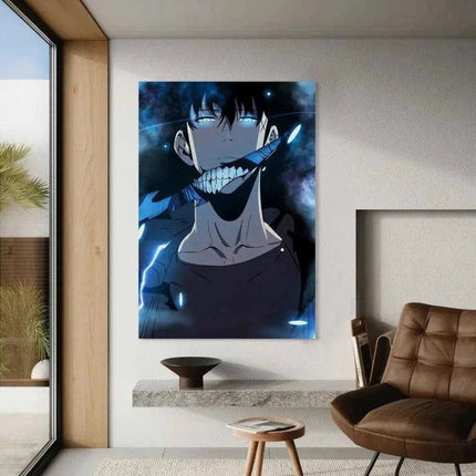 Sung Jinwoo Smile - Solo Leveling - Anime Leinwandbild (Canvas) kaufen bei Linkreich – Jetzt entdecken!