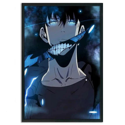 Sung Jinwoo Smile - Solo Leveling - Anime Leinwandbild (Canvas) kaufen bei Linkreich – Jetzt entdecken!