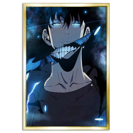 Sung Jinwoo Smile - Solo Leveling - Anime Leinwandbild (Canvas) kaufen bei Linkreich – Jetzt entdecken!