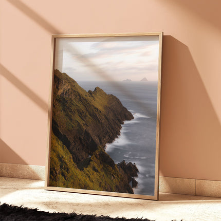 Kerry Cliffs Wall Art – Wild Atlantic Way Ireland Coastal Print