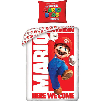SEO. Super Mario Bettwäsche - weiche Baumwolle - 140 x 200 cm - Linkreich