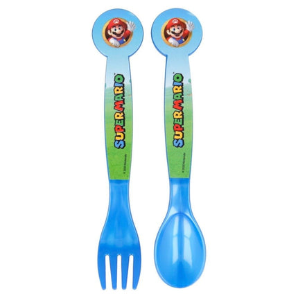SEO. Super Mario Plastik Besteck Set - 2 Teile - Linkreich
