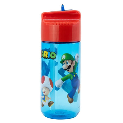 SEO. Super Mario Plastik Flasche 430 ml Trinkflasche Sportflasche - Linkreich