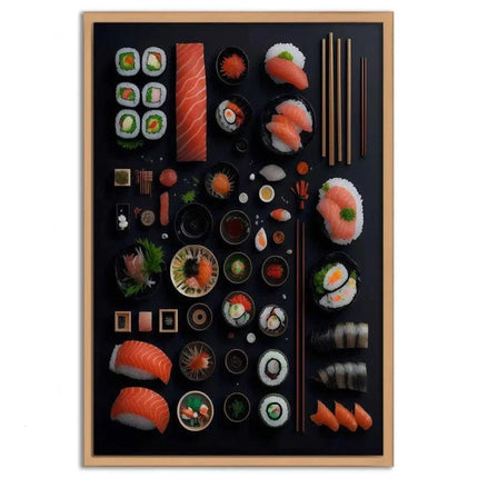 Sushi Variation (Canvas) kaufen bei Linkreich – Jetzt entdecken!