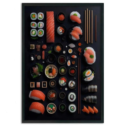 Sushi Variation (Canvas) kaufen bei Linkreich – Jetzt entdecken!