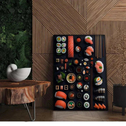 Sushi Variation (Canvas) kaufen bei Linkreich – Jetzt entdecken!
