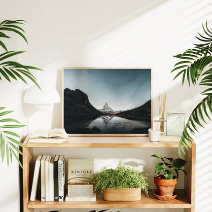 Matterhorn Reflected in Rifflesee, Switzerland