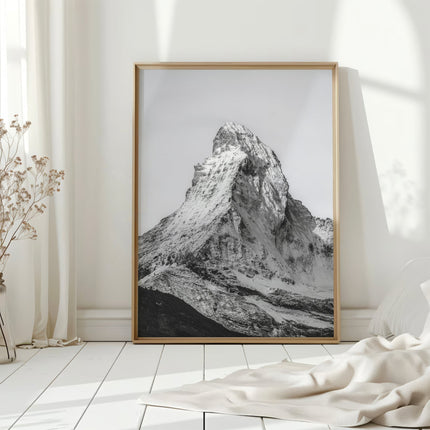 Matterhorn – Zermatt, Switzerland (black & white)