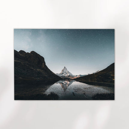 Matterhorn Reflected in Rifflesee, Switzerland