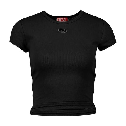 T-Shirt T-Bunny-Tail-S1 - DIESEL - Baumwolle - Schwarz