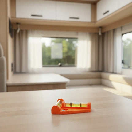 SEO. T - Wasserwaage Libelle Nivelliergerät für Wohnmobil - Orange Linkreich