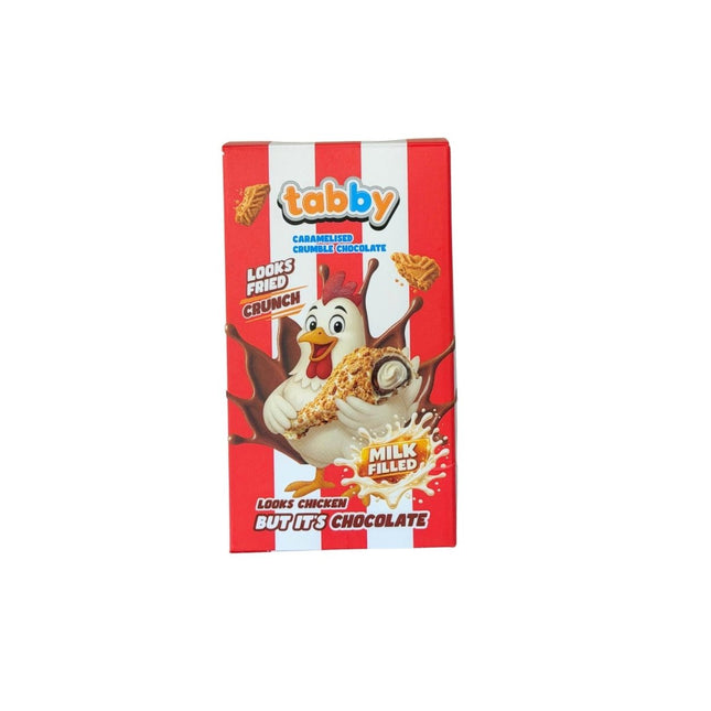 SEO. Tabby Looks Fried Chicken Schokolade 50g - Linkreich