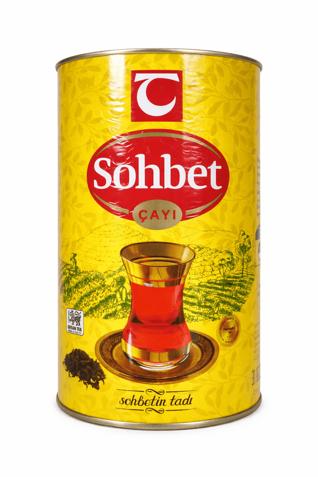 Tanay Sohbet Cayi Ceylon Schwarztee 250g - Türkischer Premium Tee - Tanay Sohbet Cayi Ceylon Dose Schwarztee 1x250gr Linkreich