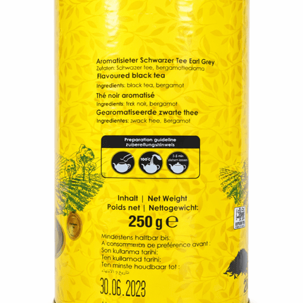 Tanay Sohbet Cayi Ceylon Schwarztee 250g - Türkischer Premium Tee - Tanay Sohbet Cayi Ceylon Dose Schwarztee 1x250gr Linkreich